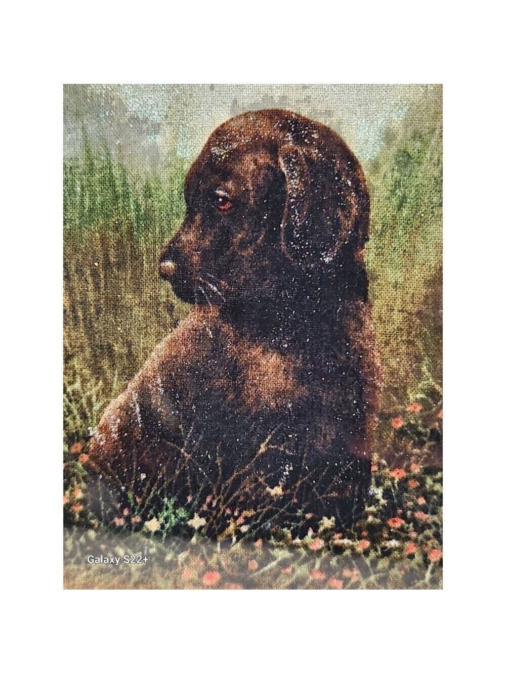 Dog Bird Ceramic Resin Glass Coaster Tiles Set Of 2 - Picture 5 of 15